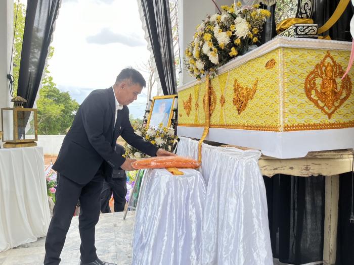 งานพิธีพระราชทานเพลิงศพ นายโอฬฌิกาญจน์ คิดเห็น ปลัดเทศบาลตำบลหนองบัวสะอาด